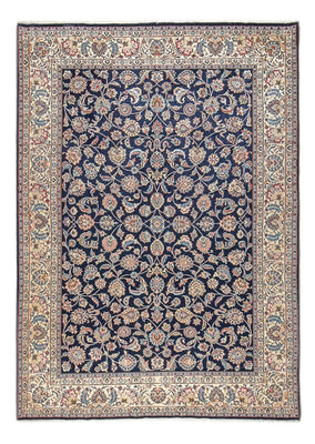 Tapis persan - Classique - 348 x 243 cm - bleu foncé