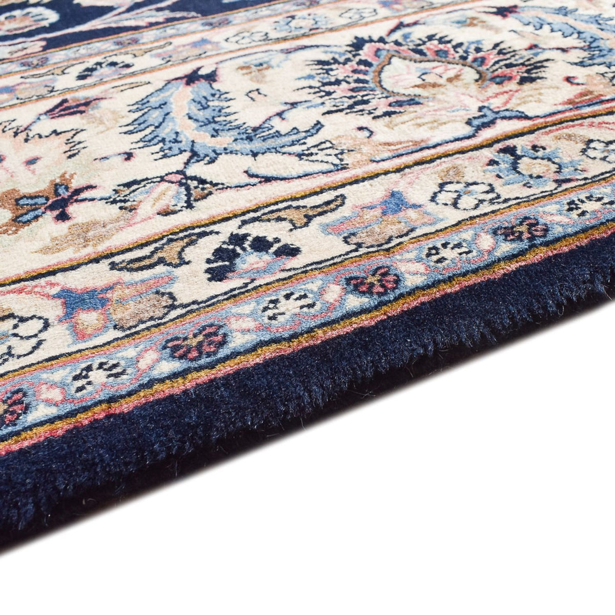 Tapis persan - Classique - 348 x 243 cm - bleu foncé