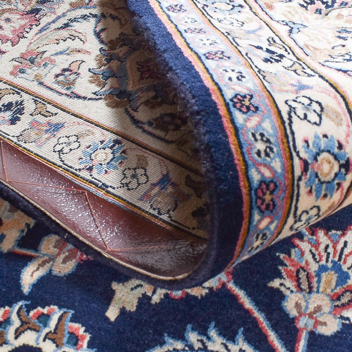 Tapis persan - Classique - 348 x 243 cm - bleu foncé