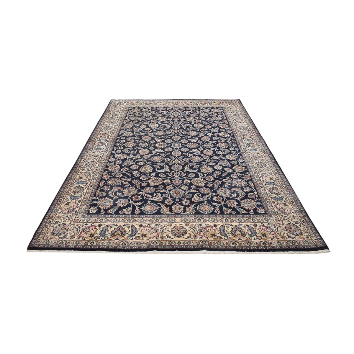 Tapis persan - Classique - 348 x 243 cm - bleu foncé