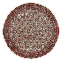 Tapis persan - Bidjar ronde  - 300 x 300 cm - rouille