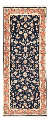 Tapis de couloir Tapis persan - Tabriz - Royal - 191 x 78 cm - bleu foncé