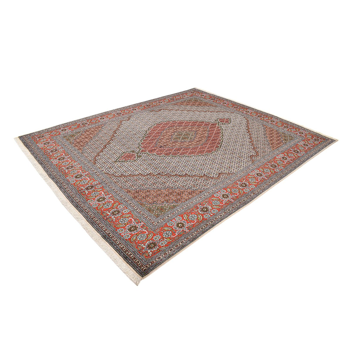 Tapis persan - Tabriz - Royal - 310 x 258 cm - rouille