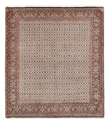 Tapis persan - Bidjar - 243 x 210 cm - marron clair