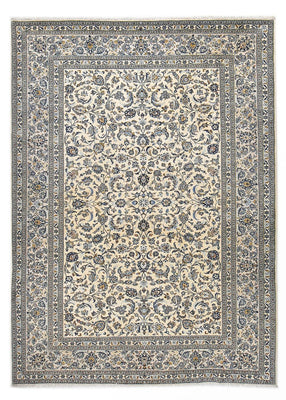 Tapis persan - Keshan - Royal - 351 x 250 cm - gris