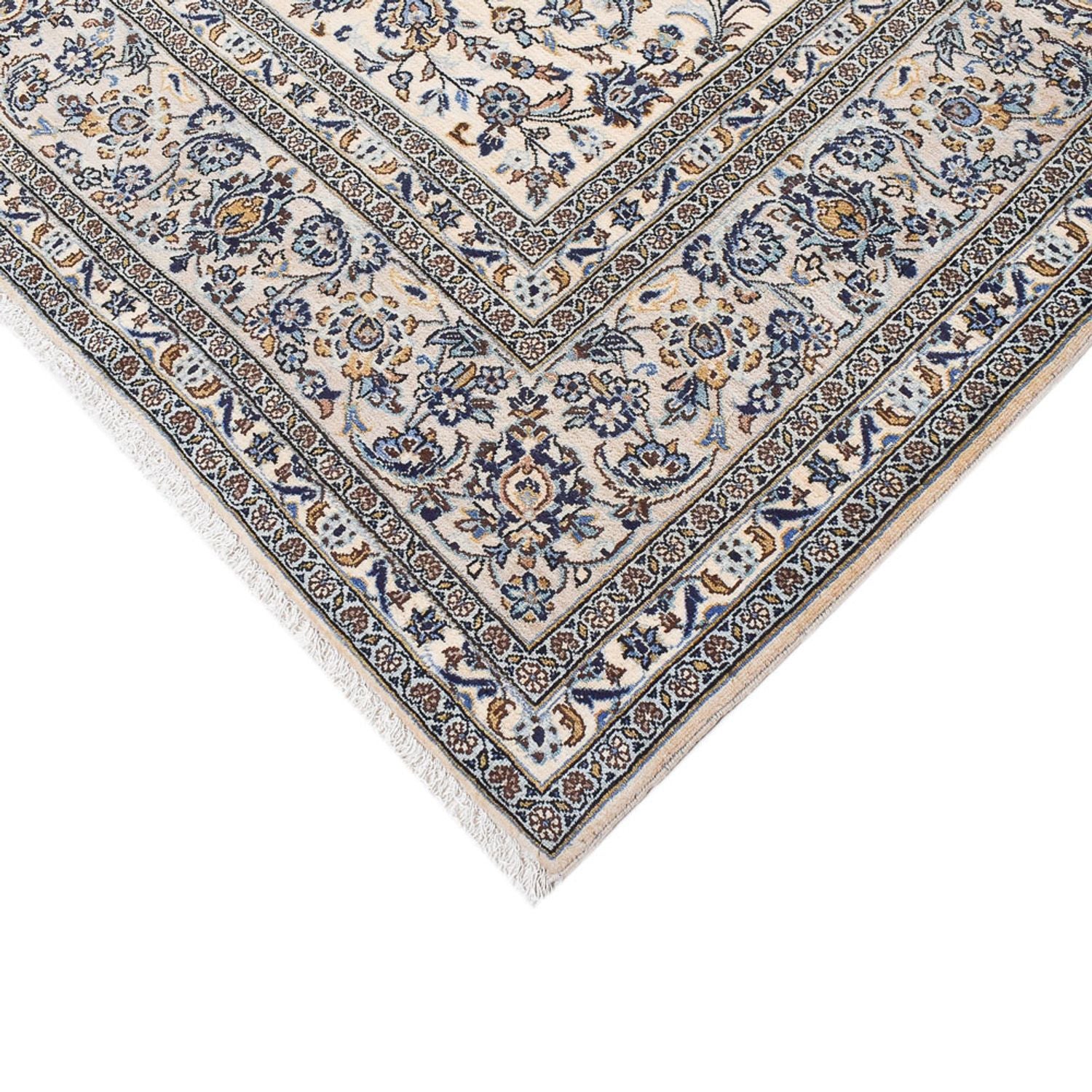 Tapis persan - Keshan - Royal - 351 x 250 cm - gris