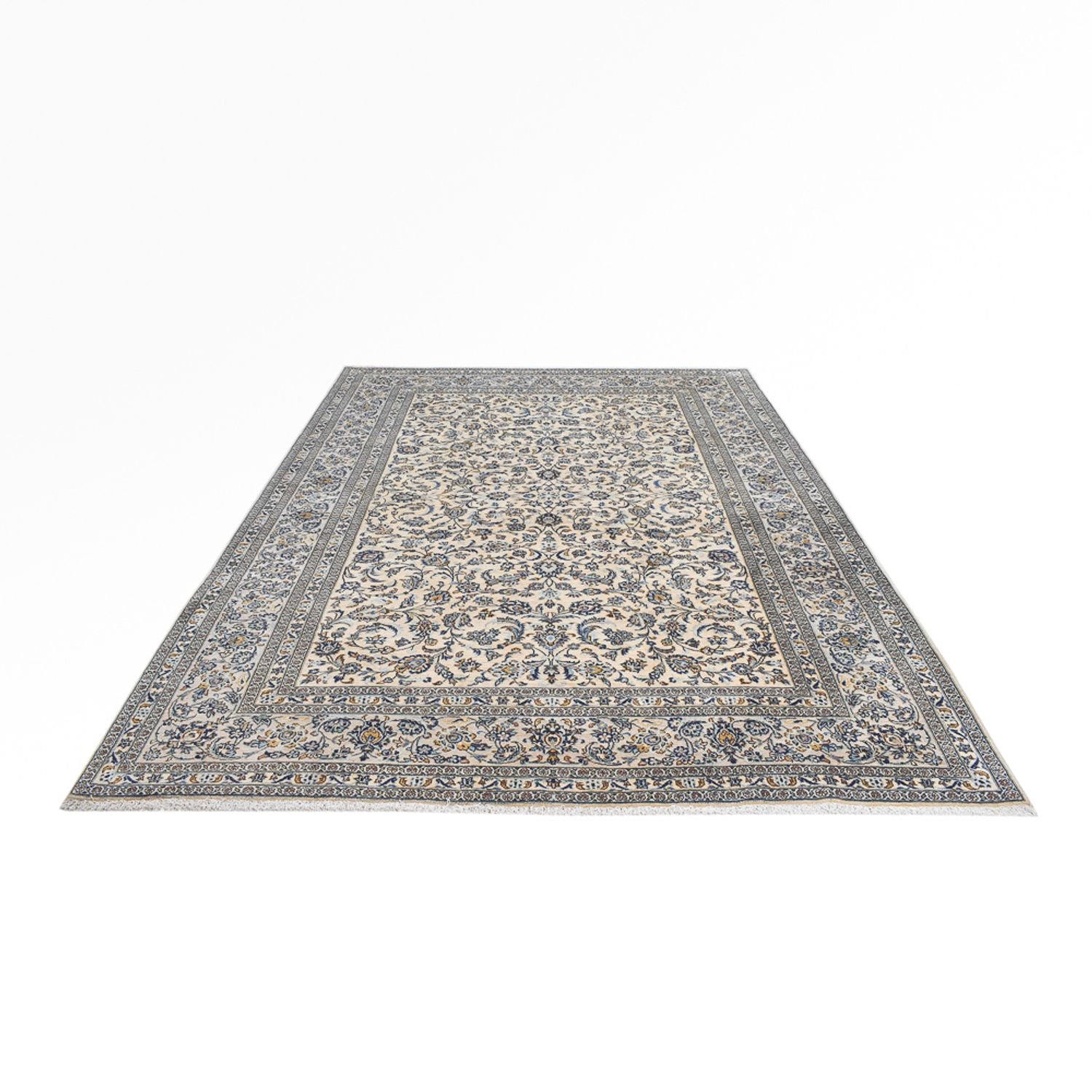 Tapis persan - Keshan - Royal - 351 x 250 cm - gris