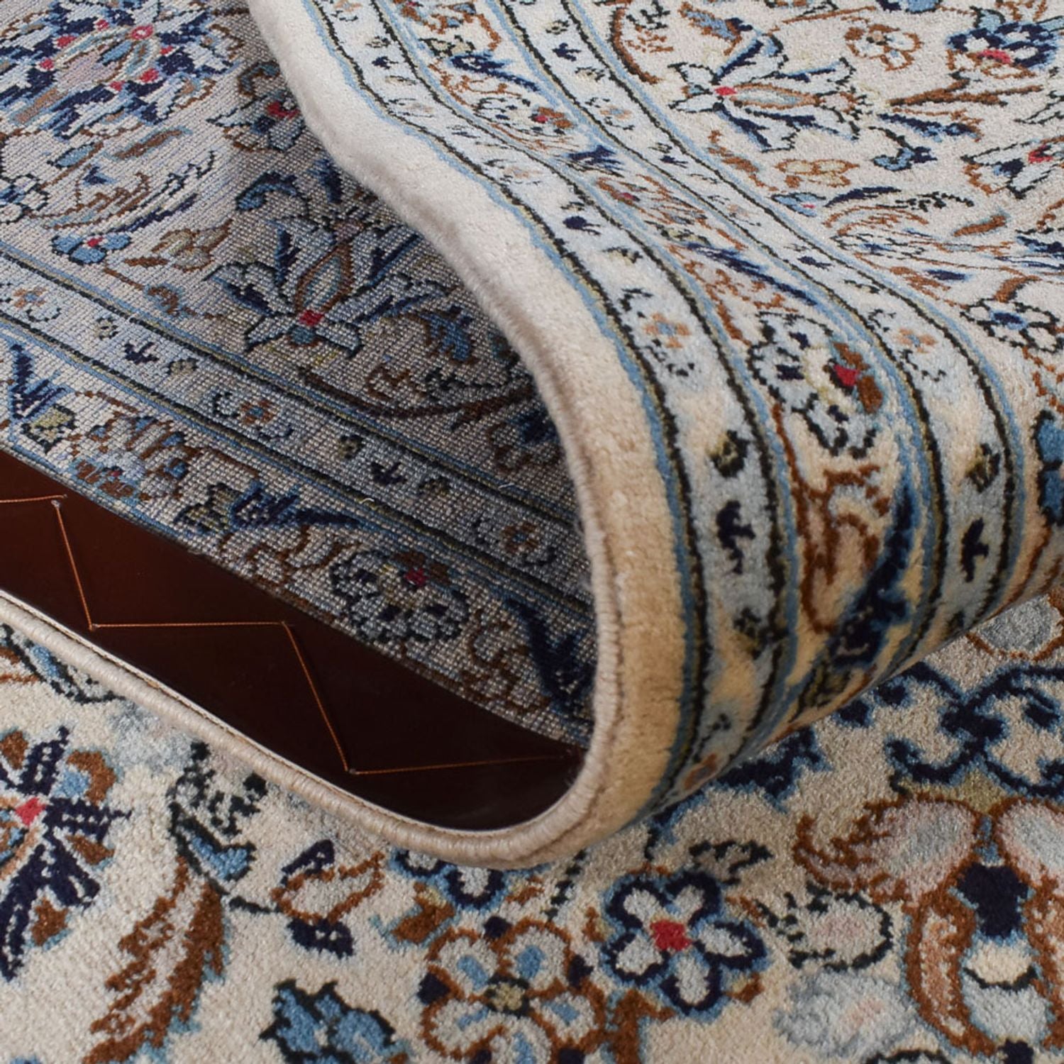 Tapis persan - Keshan - Royal - 358 x 250 cm - gris