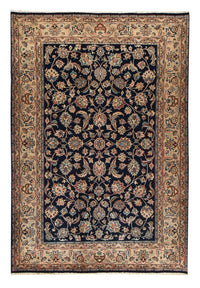Tapis persan - Classique - 283 x 193 cm - bleu foncé