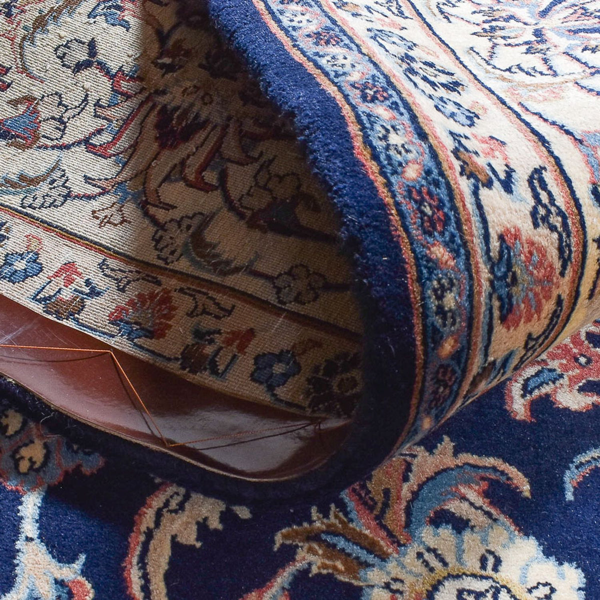 Tapis persan - Classique - 352 x 246 cm - bleu foncé