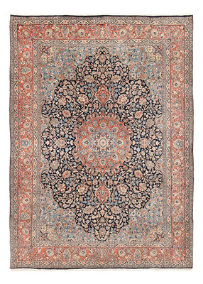 Tapis persan - Royal - 290 x 210 cm - bleu foncé