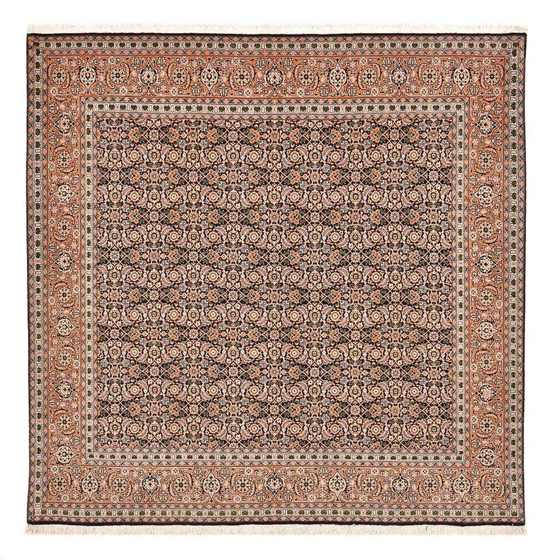 Tapis persan - Tabriz - Royal carré  - 203 x 202 cm - rouille
