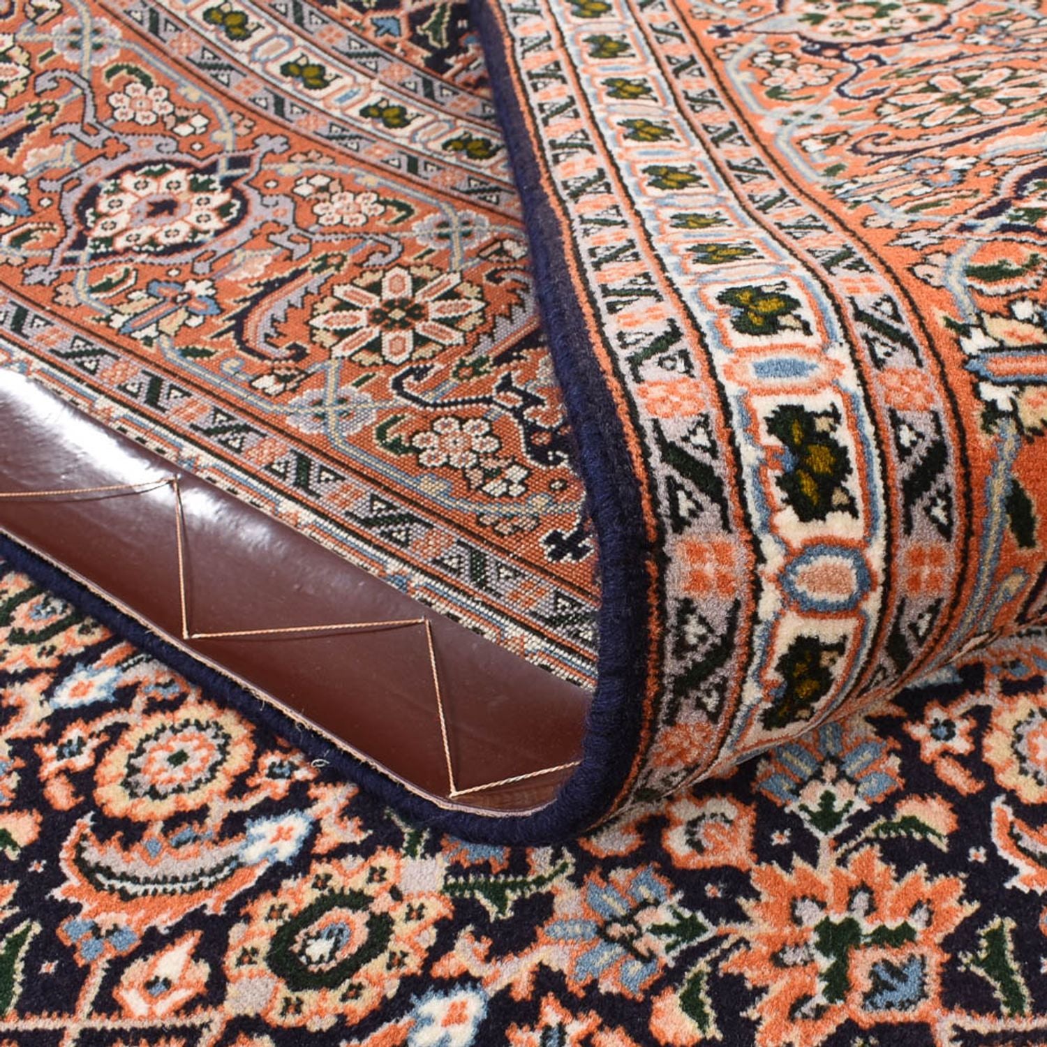Tapis persan - Tabriz - Royal carré  - 203 x 202 cm - rouille