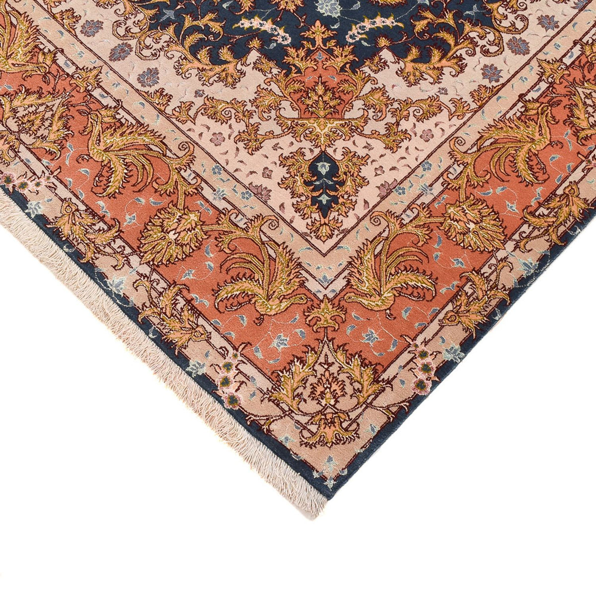 Tapis persan - Tabriz - Premium - 202 x 148 cm - multicolore