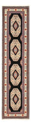 Tapis de couloir Tapis persan - Tabriz - Premium - 305 x 75 cm - bleu foncé