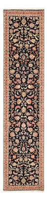 Tapis de couloir Tapis persan - Tabriz - Premium - 290 x 69 cm - bleu foncé