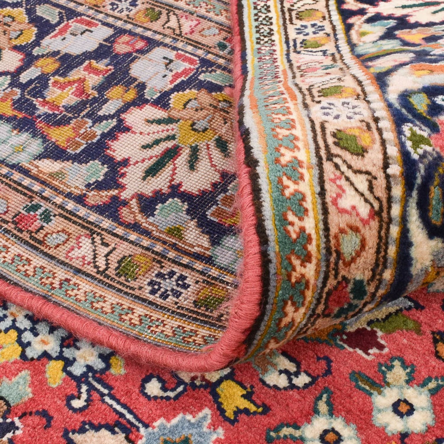 Tapis persan - Tabriz - Royal - 198 x 147 cm - rouge