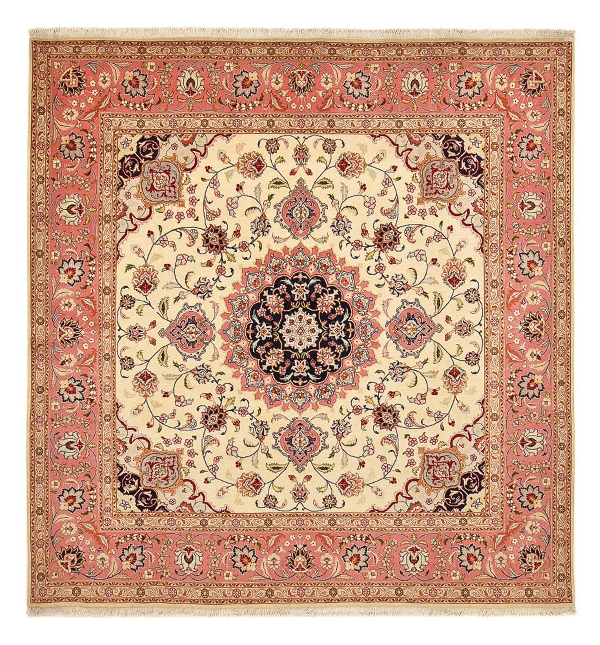 Tapis persan - Tabriz - Royal - 276 x 254 cm - sable