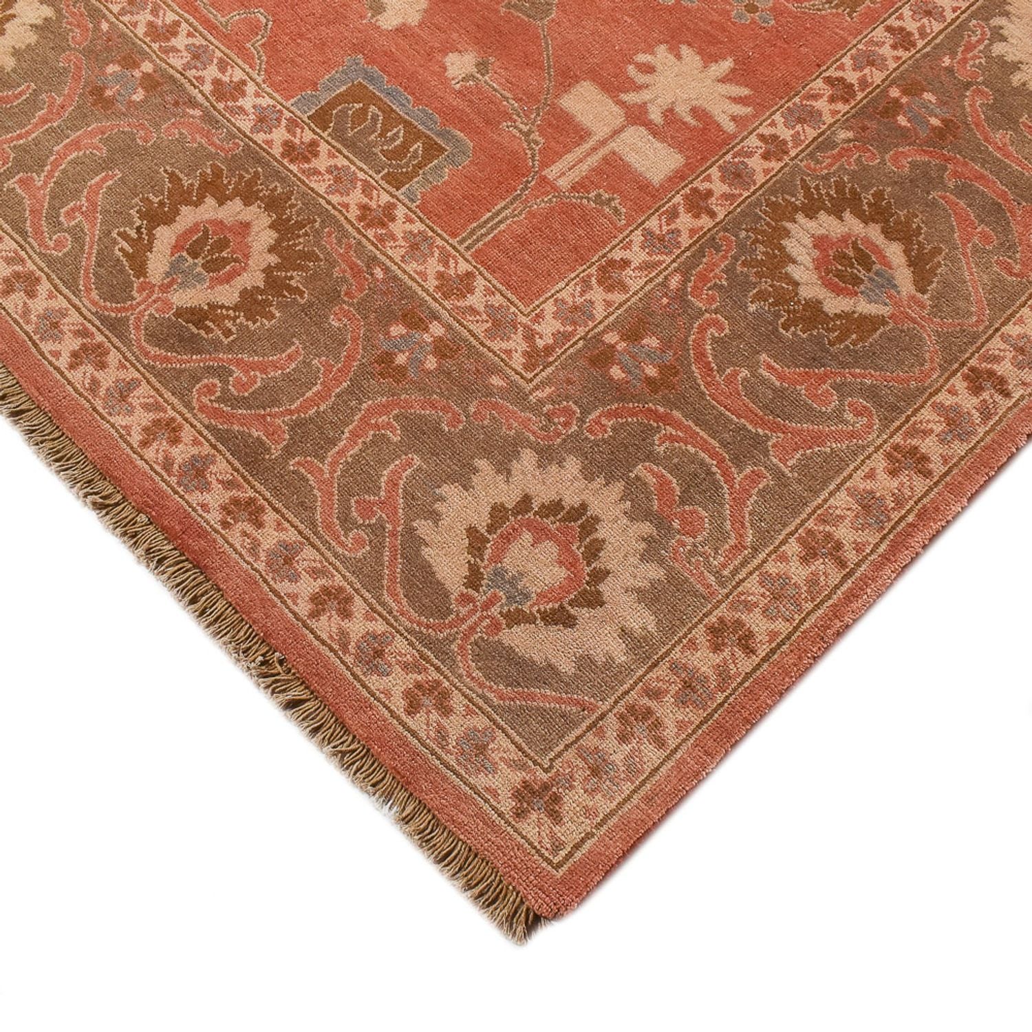 Tapis Ziegler - 317 x 257 cm - rouille