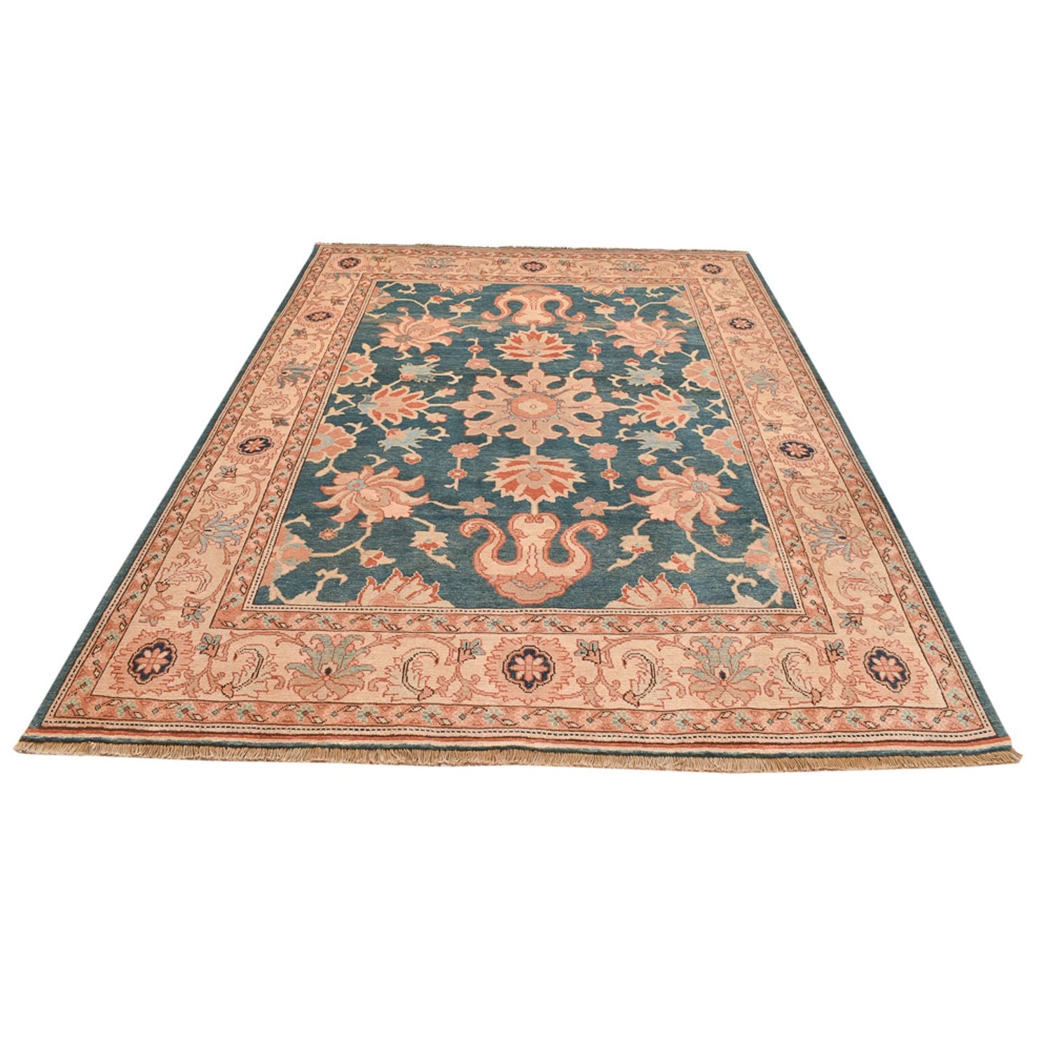 Tapis Ziegler - 284 x 210 cm - bleu clair