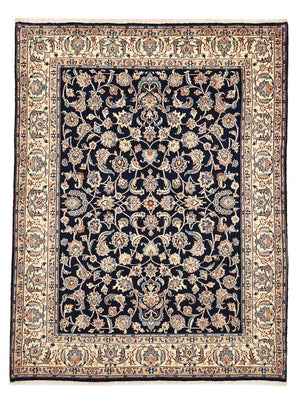 Tapis persan - Classique - 258 x 200 cm - bleu foncé