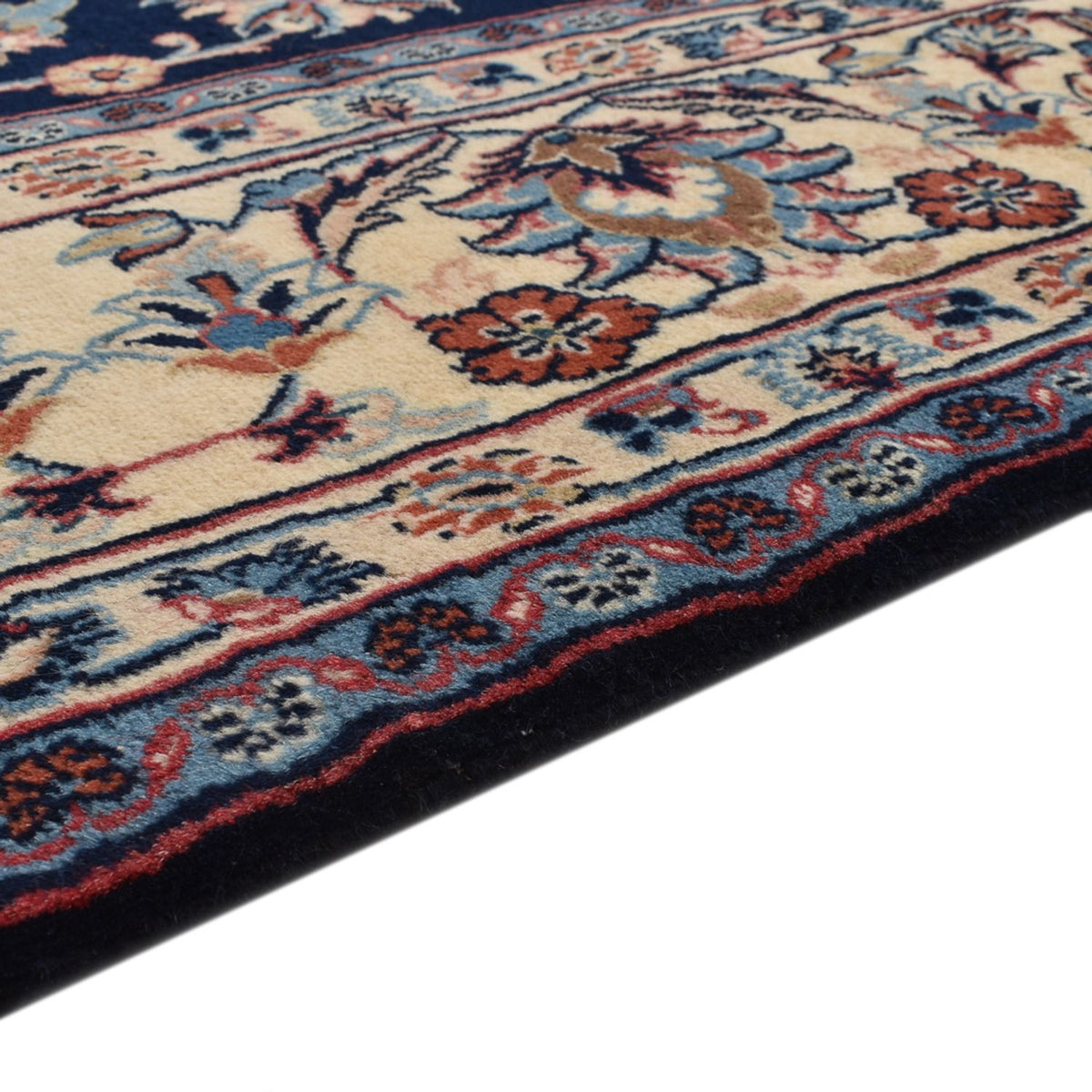 Tapis persan - Classique - 253 x 200 cm - bleu foncé