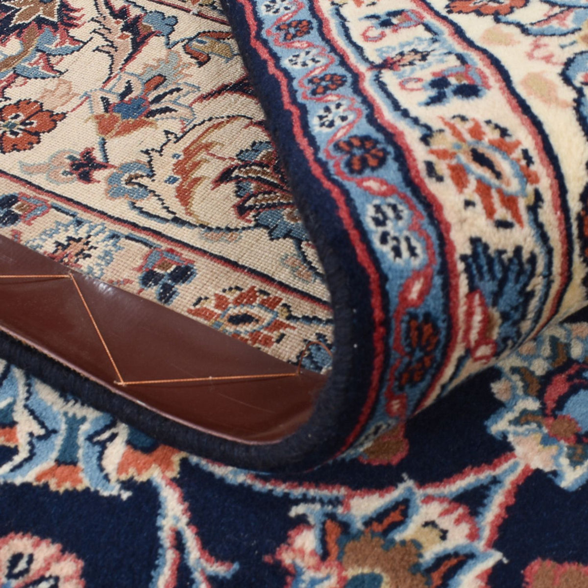 Tapis persan - Classique - 253 x 200 cm - bleu foncé