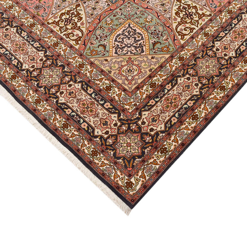 Tapis persan - Tabriz - Royal - 263 x 252 cm - beige foncé