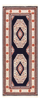 Tapis de couloir Tapis persan - Tabriz - Premium - 186 x 72 cm - bleu foncé