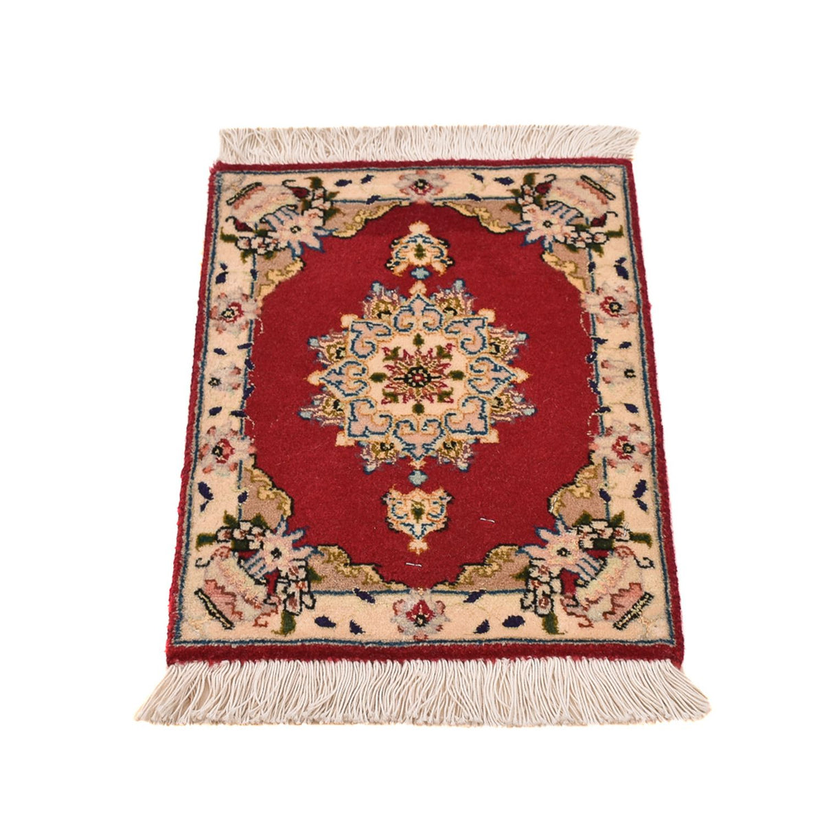 Tapis persan - Tabriz - Premium - 40 x 30 cm - rouge