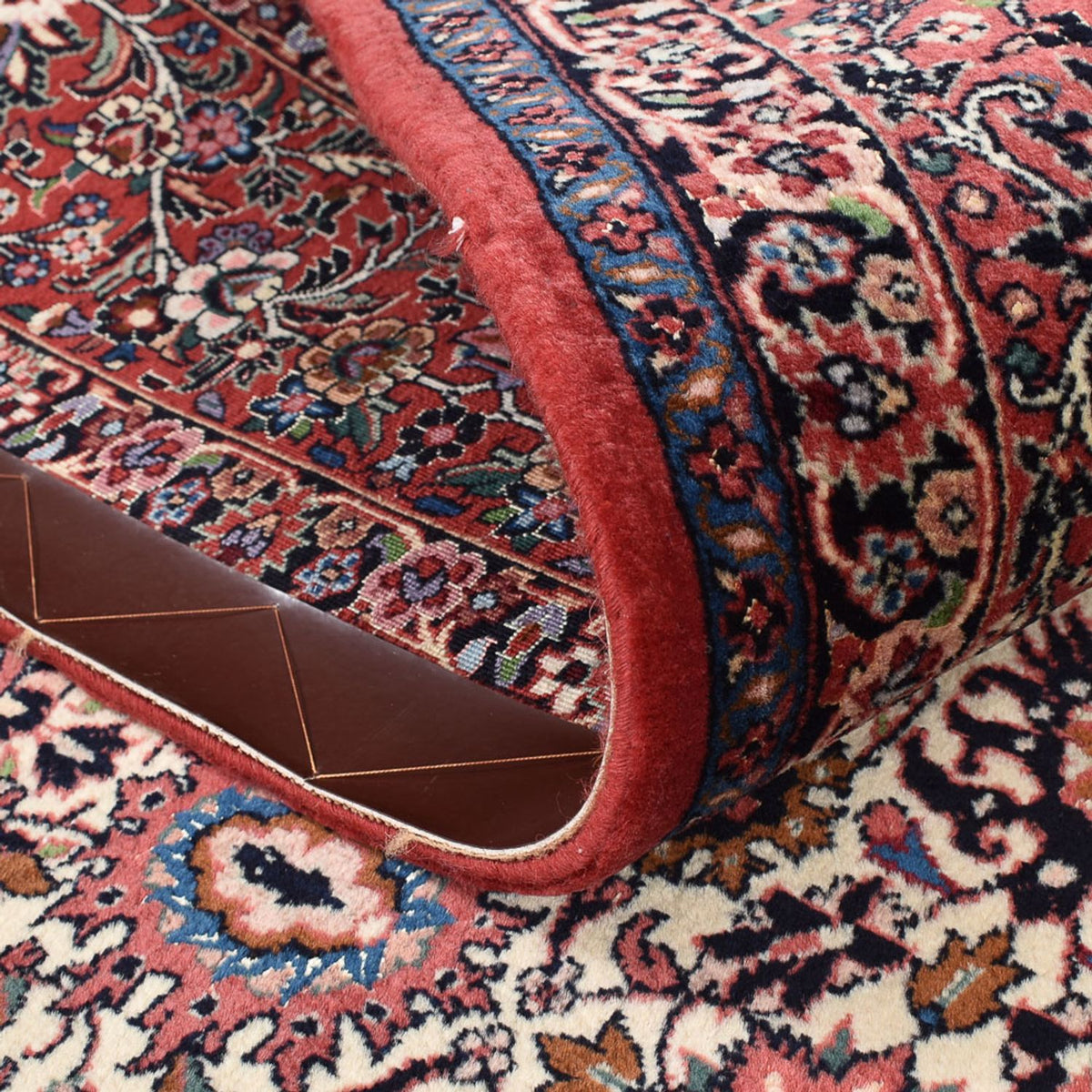 Tapis persan - Bidjar - 305 x 203 cm - rouille