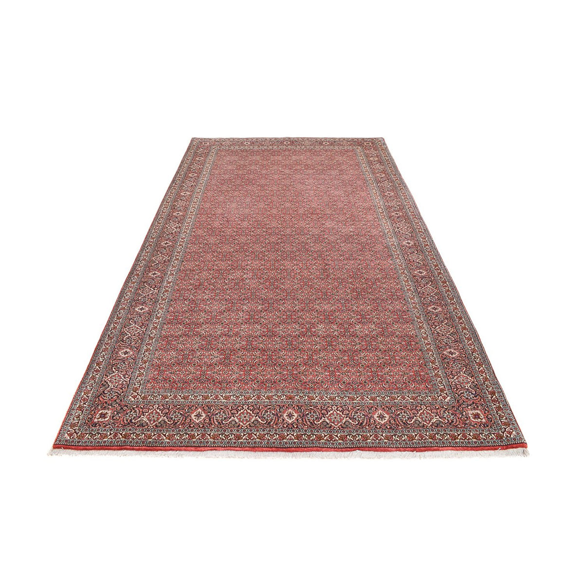 Tapis persan - Bidjar - 392 x 205 cm - rouille