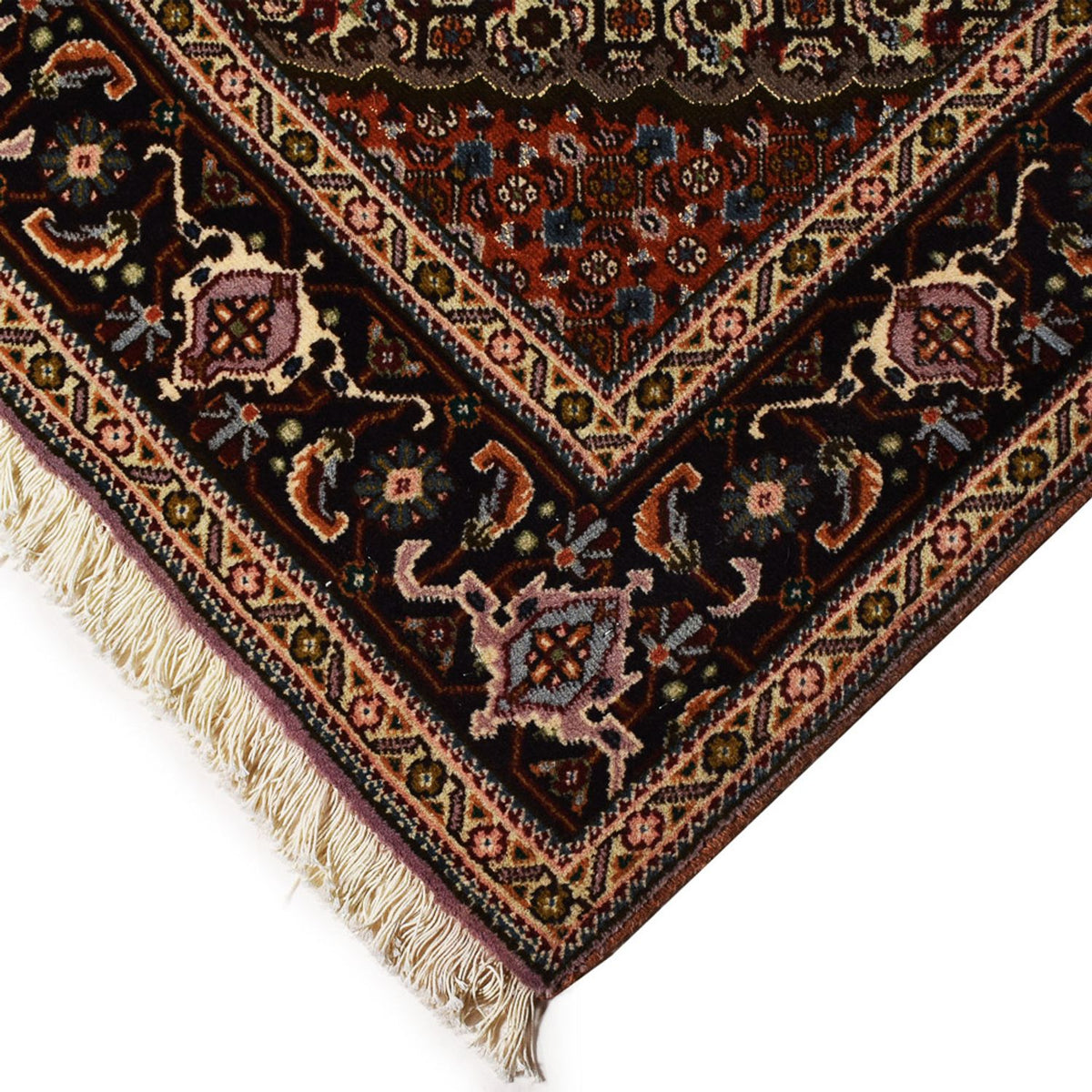 Tapis persan - Tabriz - Royal - 197 x 156 cm - rouge clair