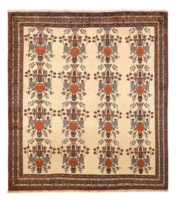 Tapis persan - Nomadic - 230 x 195 cm - beige