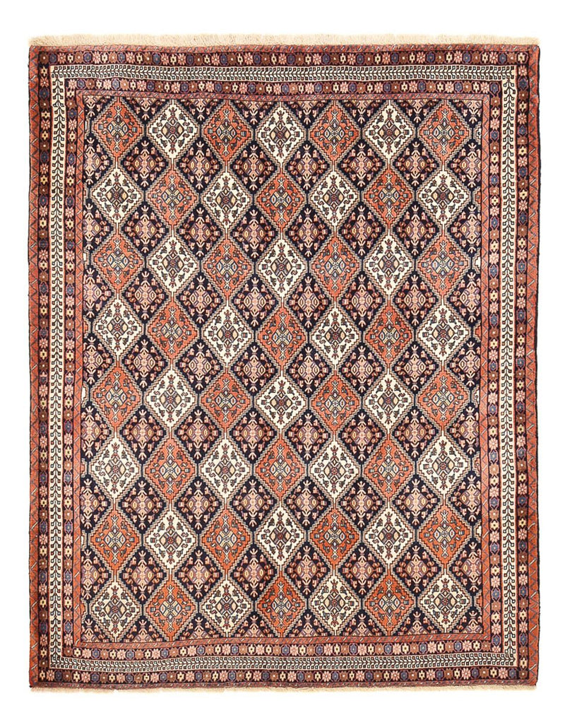 Tapis persan - Nomadic - 241 x 180 cm - rouge clair