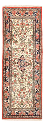 Tapis de couloir Tapis persan - Bidjar - 220 x 80 cm - crème