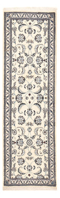 Tapis de couloir Tapis persan - Nain - Royal - 192 x 60 cm - crème