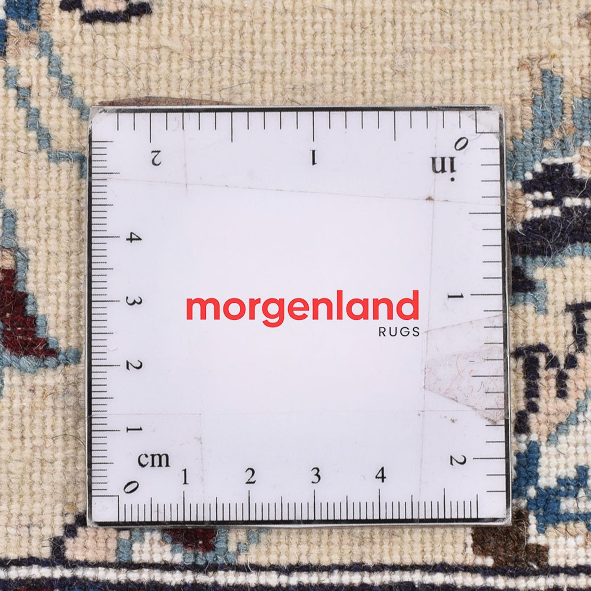 Tapis de couloir Tapis persan - Nain - Royal - 192 x 60 cm - crème