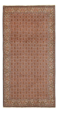 Tapis de couloir Tapis persan - Bidjar - 400 x 202 cm - marron clair