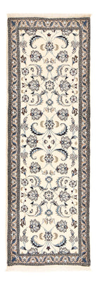 Tapis de couloir Tapis persan - Nain - Royal - 185 x 61 cm - crème
