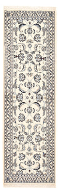 Tapis de couloir Tapis persan - Nain - Royal - 192 x 58 cm - crème