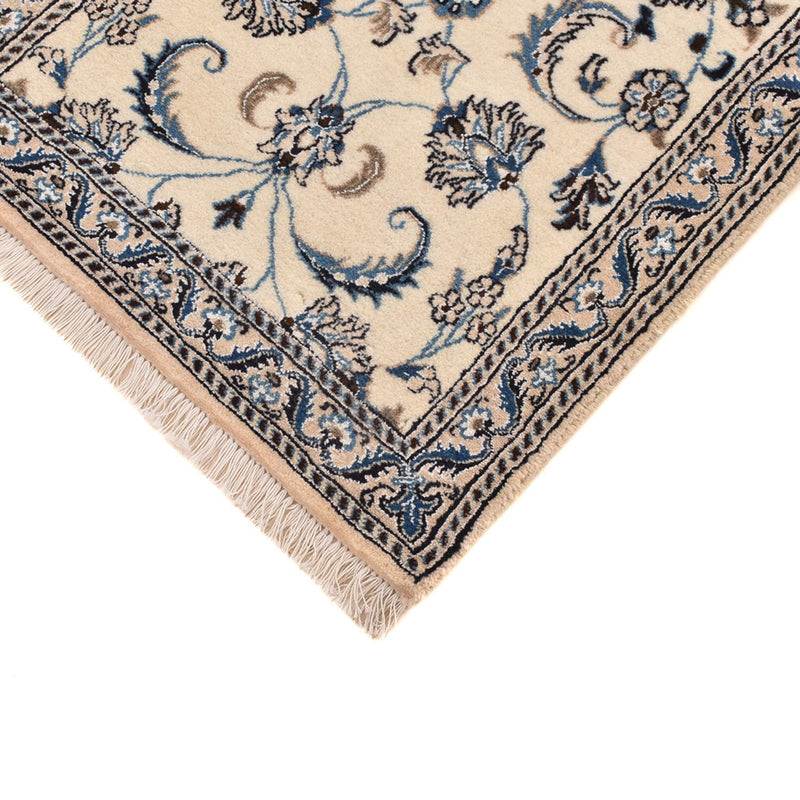Tapis de couloir Tapis persan - Nain - Royal - 190 x 59 cm - crème