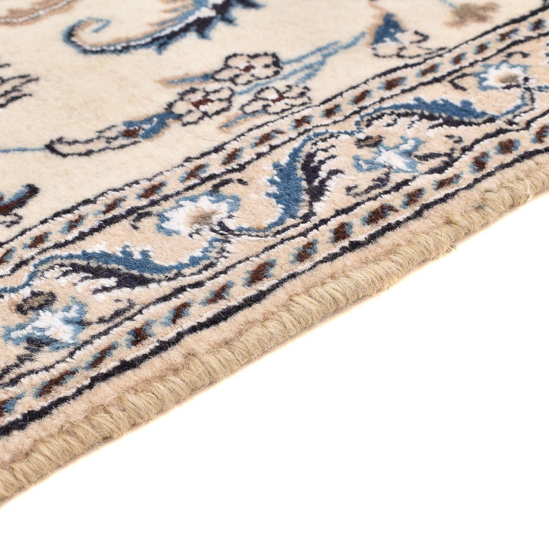 Tapis de couloir Tapis persan - Nain - Royal - 190 x 59 cm - crème