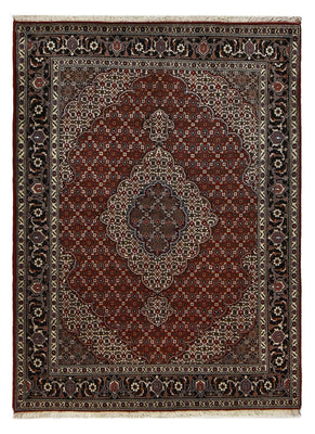 Tapis persan - Tabriz - Royal - 200 x 150 cm - rouge foncé