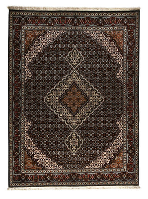 Tapis persan - Tabriz - Royal - 207 x 154 cm - anthracite