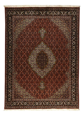 Tapis persan - Tabriz - Royal - 204 x 150 cm - rouge foncé
