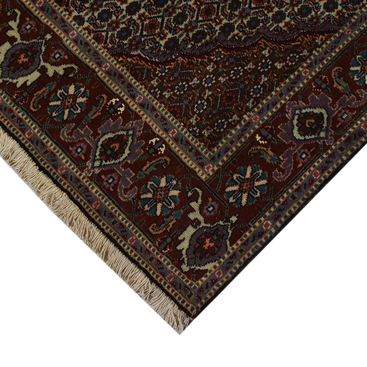 Tapis persan - Tabriz - Royal - 204 x 150 cm - anthracite