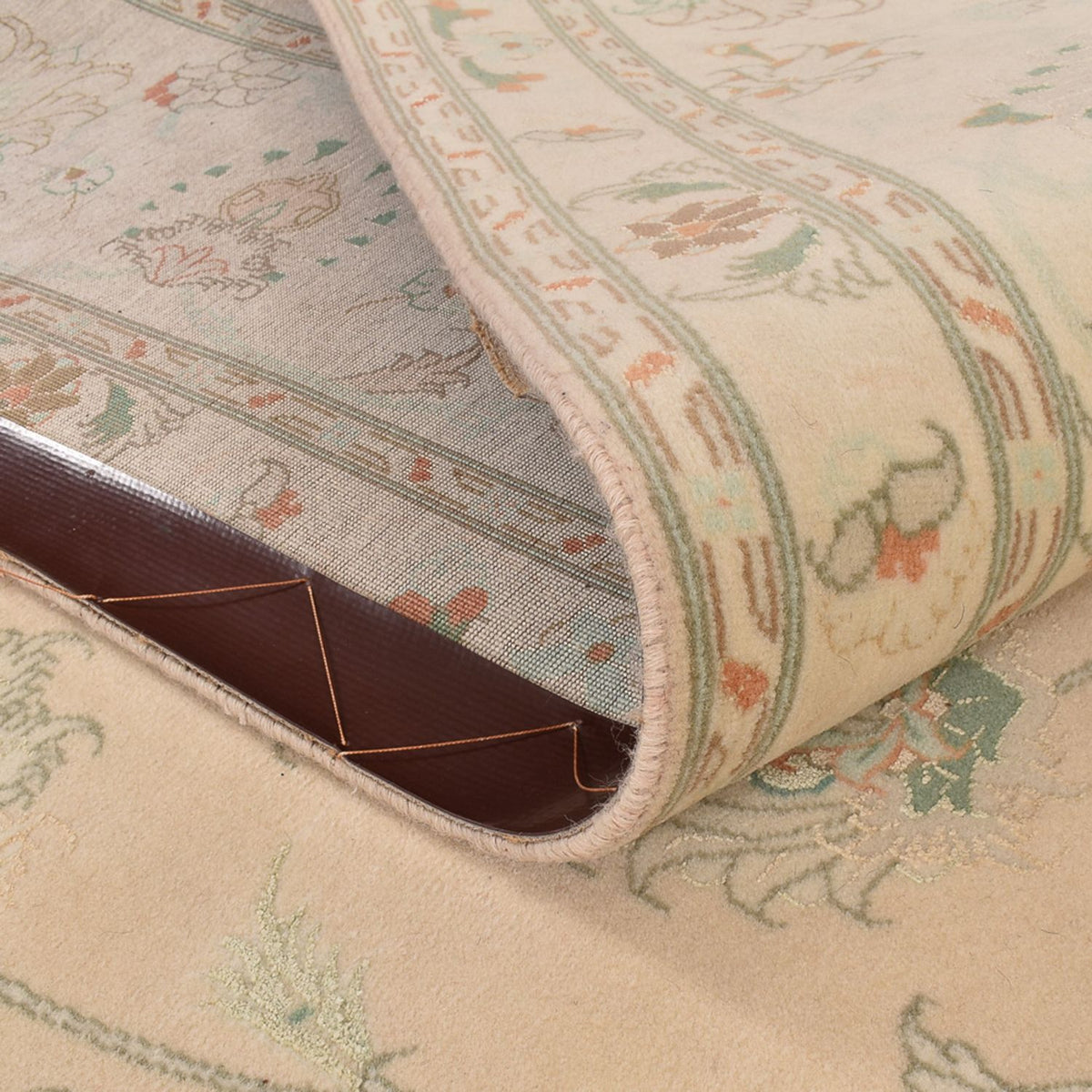 Tapis persan - Tabriz - Royal - 300 x 250 cm - beige