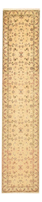 Tapis de couloir Tapis persan - Tabriz - Royal - 376 x 80 cm - or