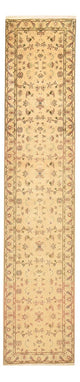 Tapis de couloir Tapis persan - Tabriz - Royal - 376 x 80 cm - or